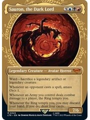 Magic: The Gathering Sauron, the Dark Lord (Showcase) (329) Lightly Played