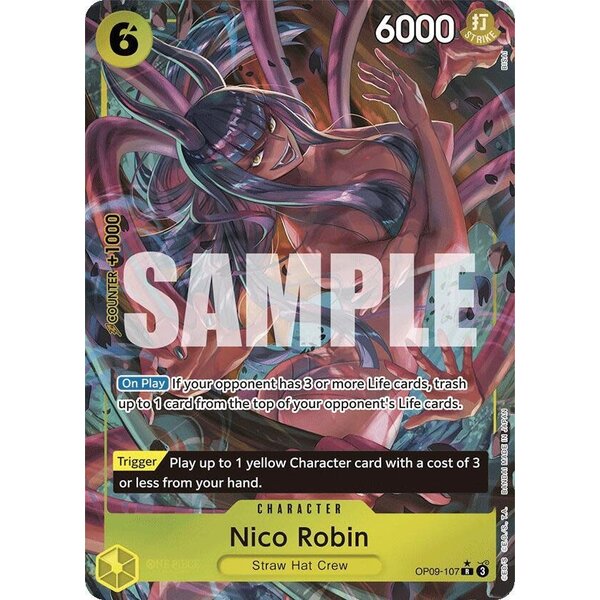 Bandai Nico Robin (Parallel) (OP09-107) Near Mint