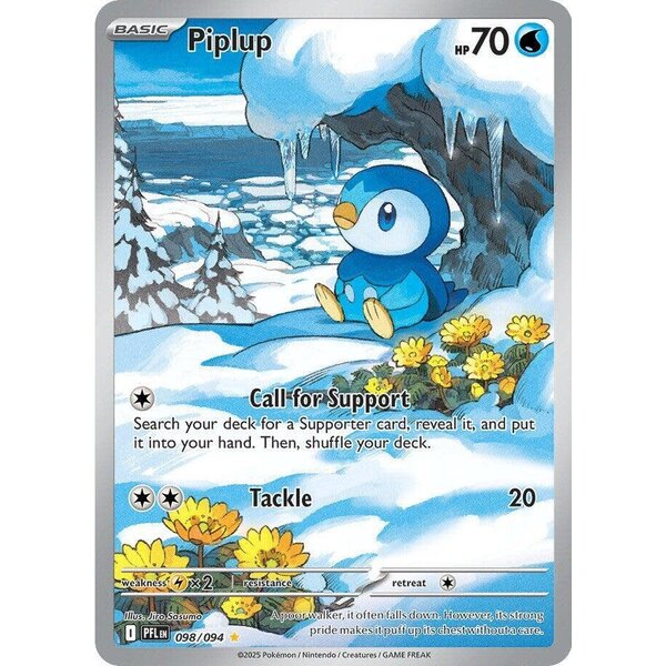 Pokemon Piplup (098) Near Mint Holofoil