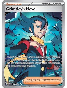 Pokemon Grimsley's Move (120) Lightly Played