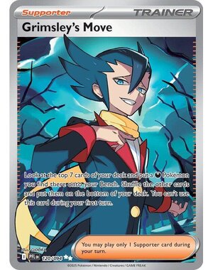 Pokemon Grimsley's Move (120) Lightly Played