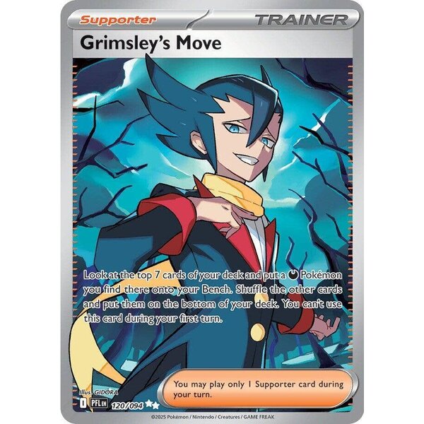 Pokemon Grimsley's Move (120) Lightly Played