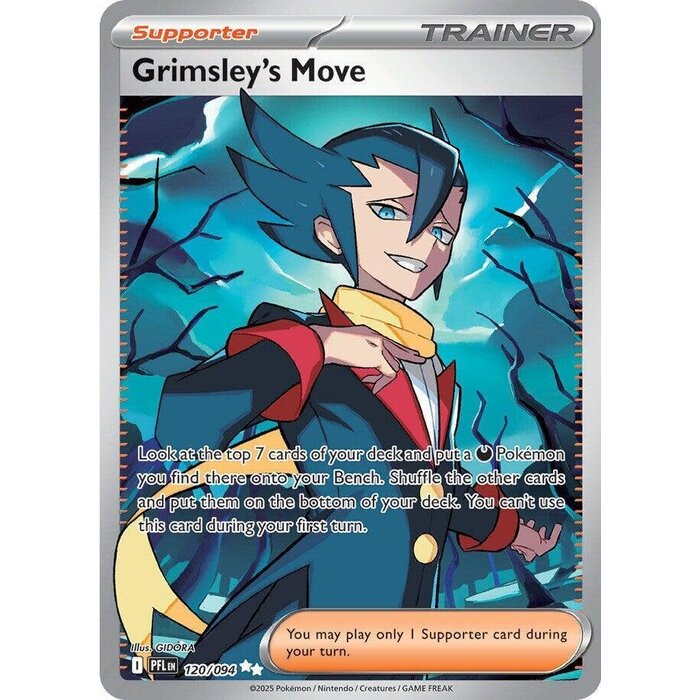 Pokemon Grimsley's Move (120) Lightly Played