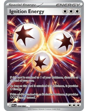 Pokemon Ignition Energy (124) Lightly Played Holofoil
