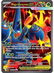 Pokemon Mega Heracross ex (108) Lightly Played Holofoil