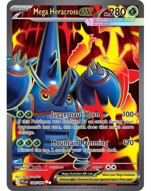 Pokemon Mega Heracross ex (108) Lightly Played Holofoil