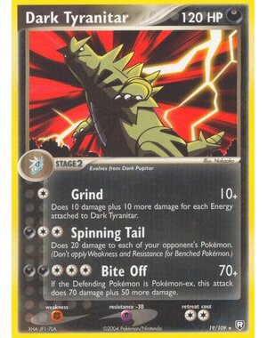 Pokemon Dark Tyranitar (019) Lightly Played