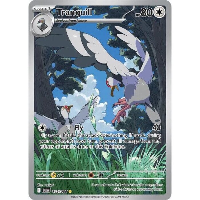 Pokemon Tranquill (149) Lightly Played Holofoil