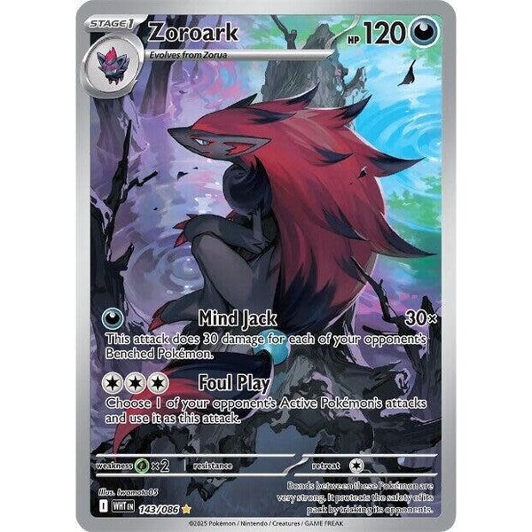 Pokemon Zoroark (143) Near Mint Holofoil