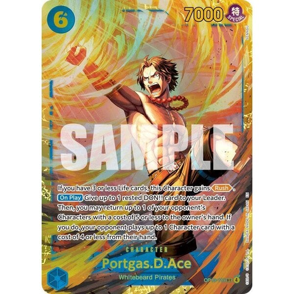 Bandai Portgas.D.Ace (OP13-119) Lightly Played Foil