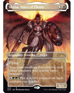 Magic: The Gathering Shalai, Voice of Plenty (244) Lightly Played Foil