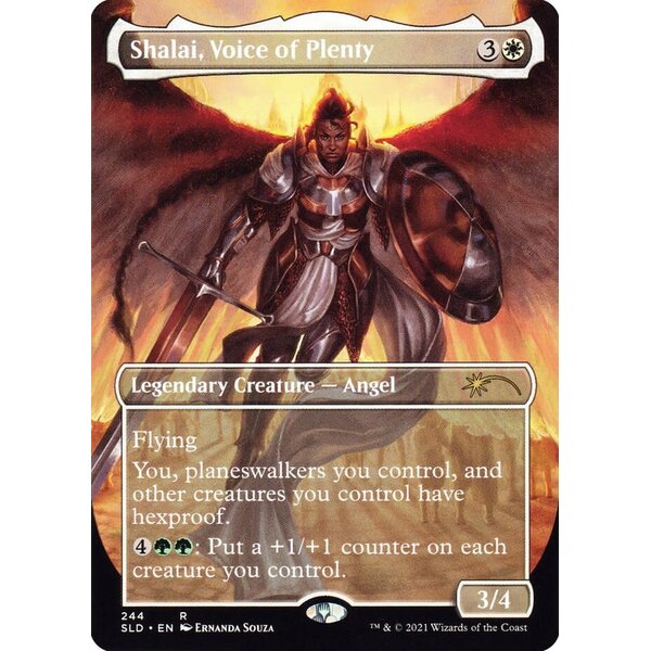 Magic: The Gathering Shalai, Voice of Plenty (244) Lightly Played Foil