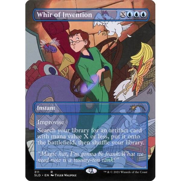 Magic: The Gathering Whir of Invention (311) Lightly Played Foil