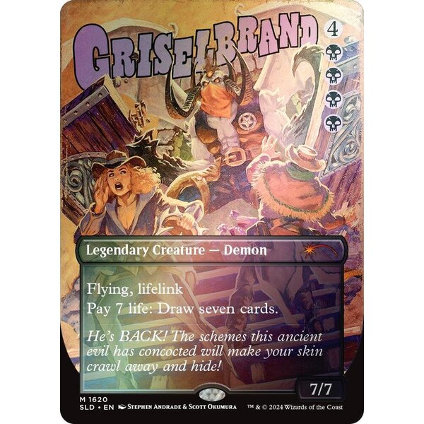 Magic: The Gathering Griselbrand (1620) Lightly Played Foil