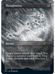Magic: The Gathering Thoughtseize (Borderless) (Foil Etched) (1117) Lightly Played