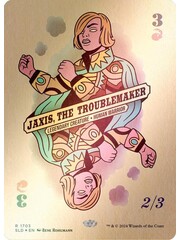 Magic: The Gathering Jaxis, the Troublemaker (Rainbow Foil) (1703) Lightly Played