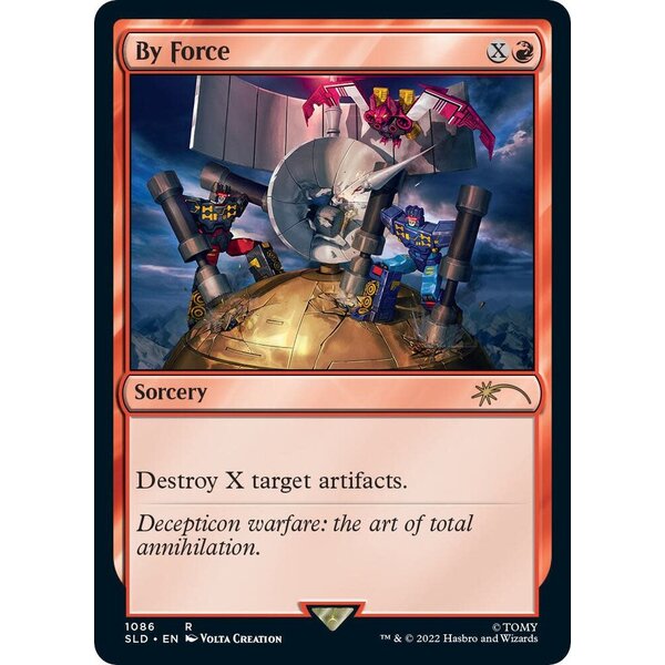 Magic: The Gathering By Force (1086) Lightly Played Foil