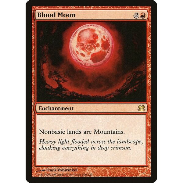 Magic: The Gathering Blood Moon (106) Lightly Played