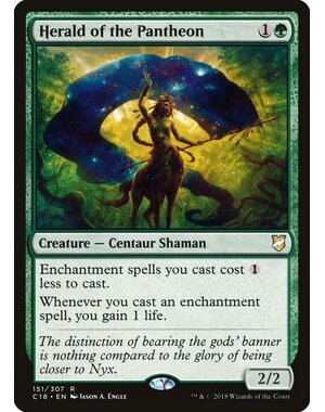 Magic: The Gathering Herald of the Pantheon (151) Lightly Played