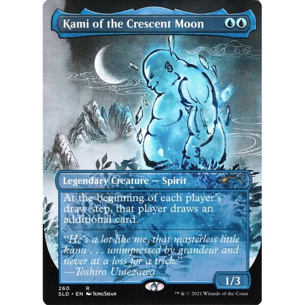 Magic: The Gathering Kami of the Crescent Moon (260) Lightly Played Foil