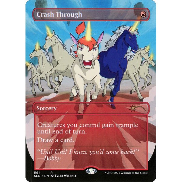 Magic: The Gathering Crash Through (591) Lightly Played Foil