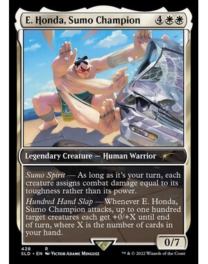 Magic: The Gathering E. Honda, Sumo Champion (428) Lightly Played Foil