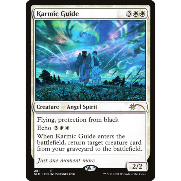 Magic: The Gathering Karmic Guide (281) Lightly Played Foil