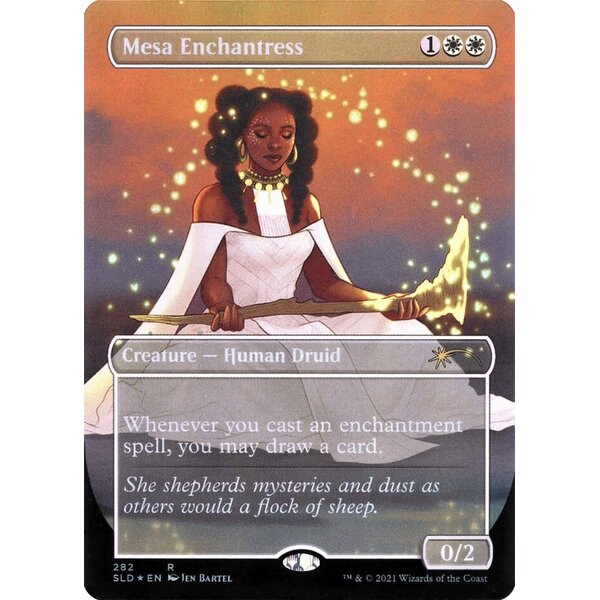 Magic: The Gathering Mesa Enchantress (282) Lightly Played Foil