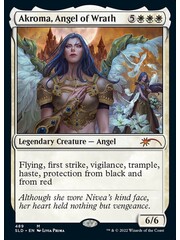 Magic: The Gathering Akroma, Angel of Wrath (489) Lightly Played Foil