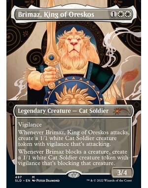 Magic: The Gathering Brimaz, King of Oreskos (497) Lightly Played Foil