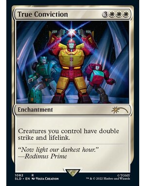 Magic: The Gathering True Conviction (1082) Lightly Played Foil