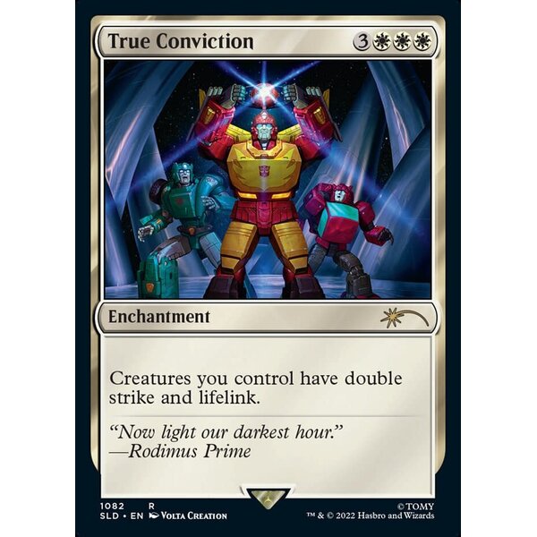 Magic: The Gathering True Conviction (1082) Lightly Played Foil