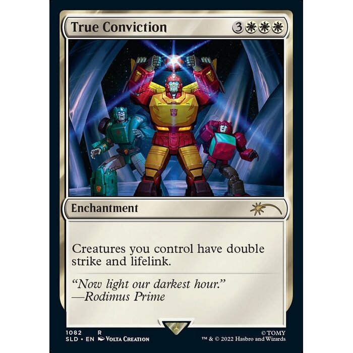 Magic: The Gathering True Conviction (1082) Lightly Played Foil