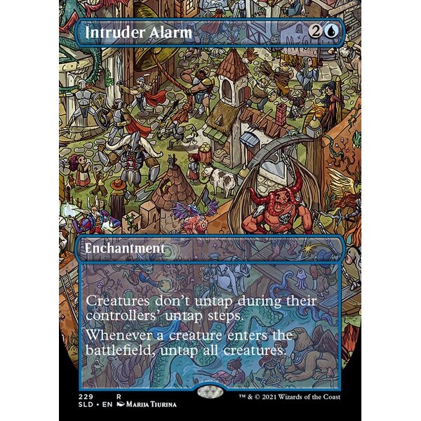 Magic: The Gathering Intruder Alarm (229) Lightly Played Foil