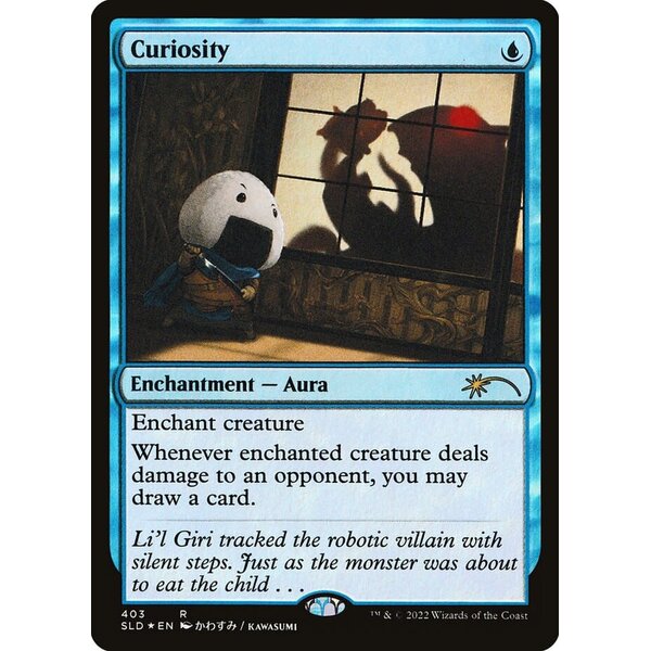 Magic: The Gathering Curiosity (403) Lightly Played Foil