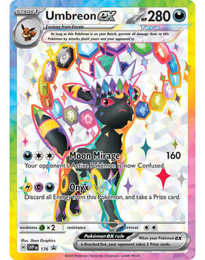 Pokemon Umbreon ex (176) Lightly Played Holofoil