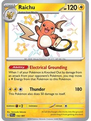 Pokemon Raichu (132) Lightly Played Holofoil