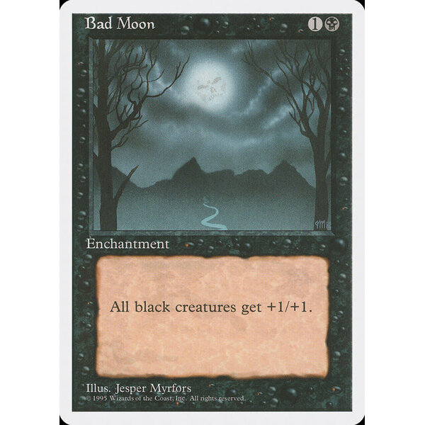 Magic: The Gathering Bad Moon (120) Lightly Played