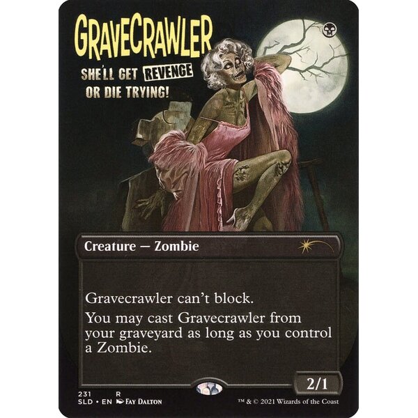 Magic: The Gathering Gravecrawler (231) Lightly Played Foil
