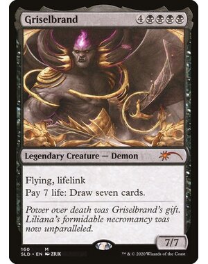 Magic: The Gathering Griselbrand (160) Lightly Played Foil