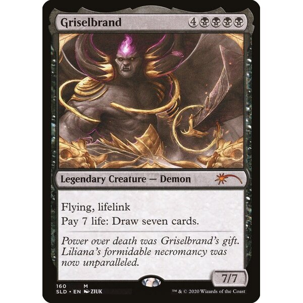 Magic: The Gathering Griselbrand (160) Lightly Played Foil