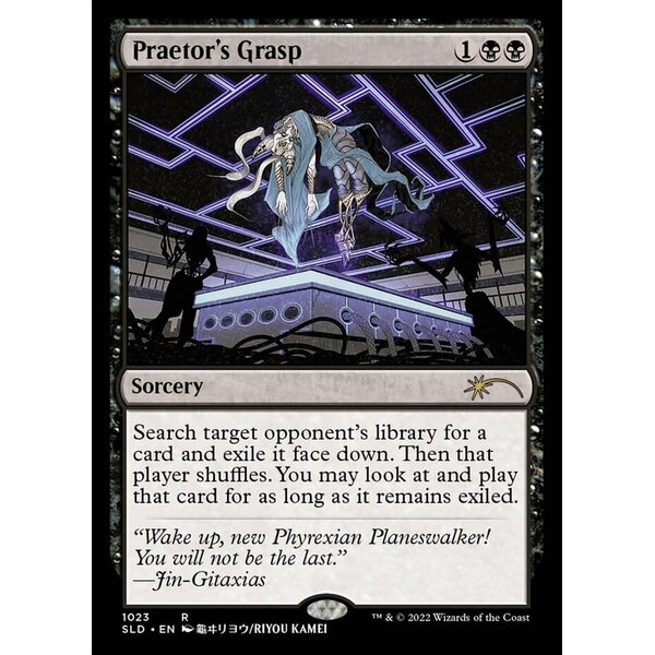 Magic: The Gathering Praetor's Grasp (1023) Lightly Played Foil
