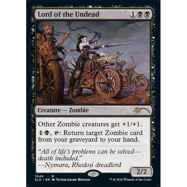 Magic: The Gathering Lord of the Undead (1046) Lightly Played Foil