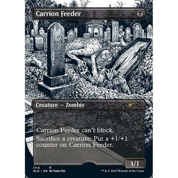 Magic: The Gathering Carrion Feeder (1114) Lightly Played Foil