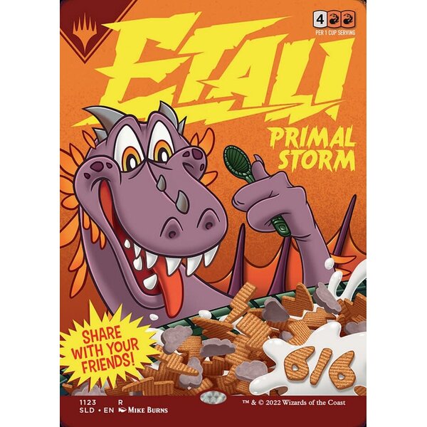 Magic: The Gathering Etali, Primal Storm (1123) Lightly Played Foil