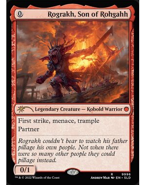 Magic: The Gathering Rograkh, Son of Rohgahh (9996) Lightly Played Foil