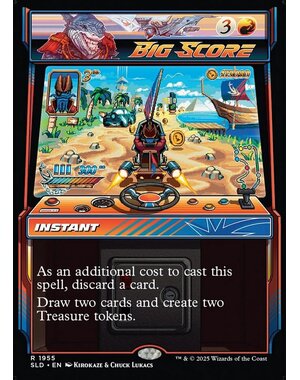 Magic: The Gathering Big Score (Rainbow Foil) (1955) Lightly Played Foil