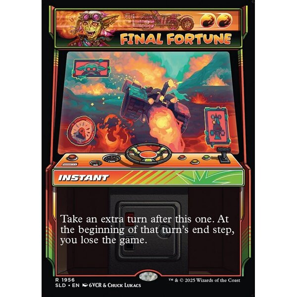 Magic: The Gathering Final Fortune (Rainbow Foil) (1956) Lightly Played Foil