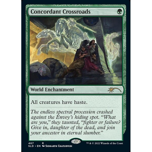 Magic: The Gathering Concordant Crossroads (467) Lightly Played Foil