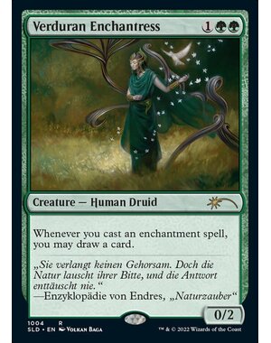 Magic: The Gathering Verduran Enchantress (1004) Lightly Played Foil